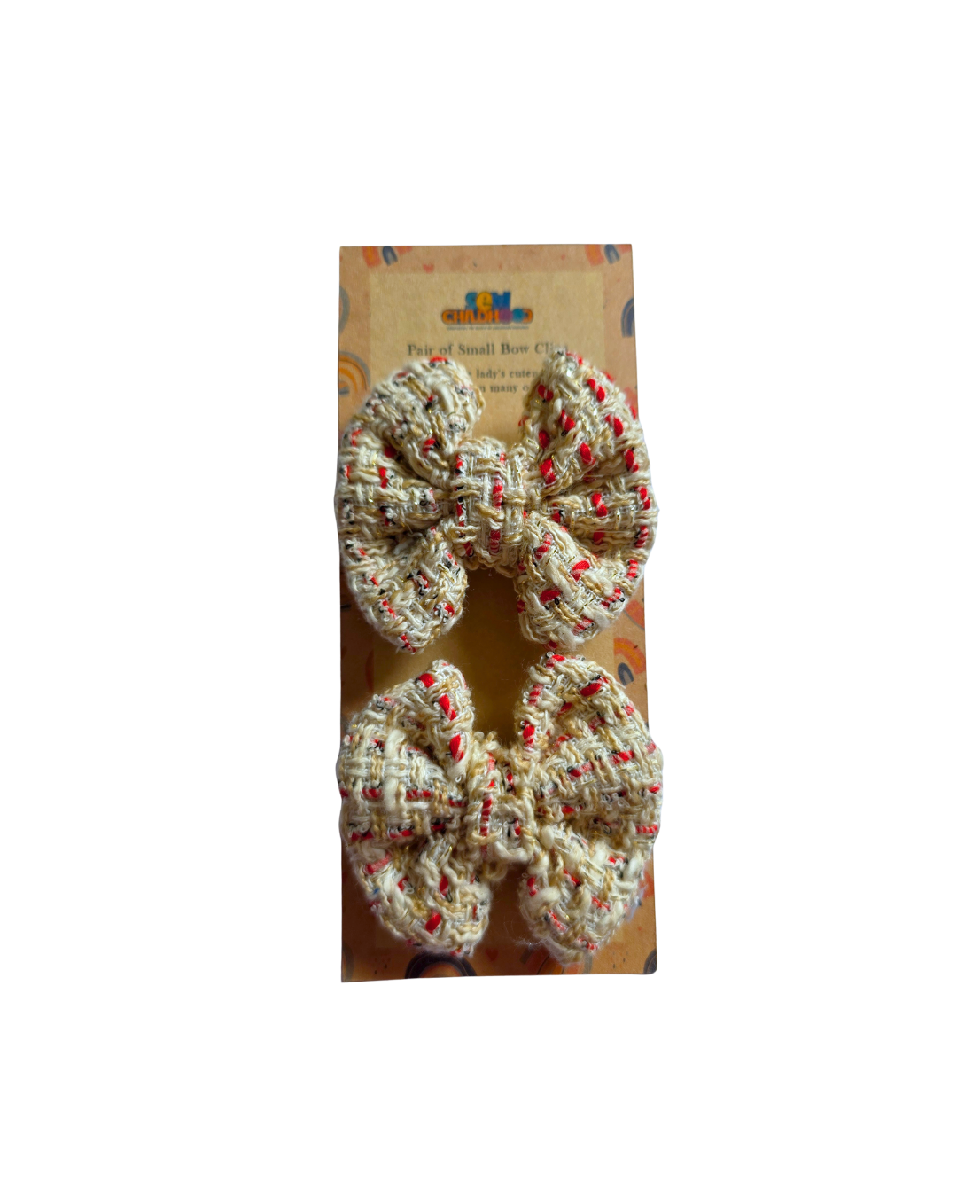 Pair of Small Bow Clips