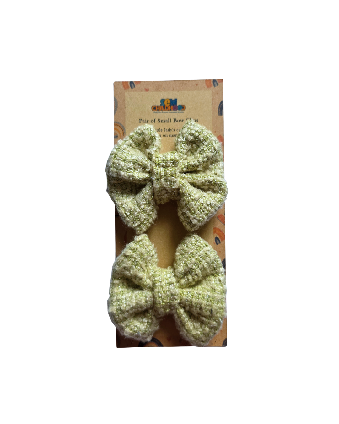 Pair of Small Bow Clips