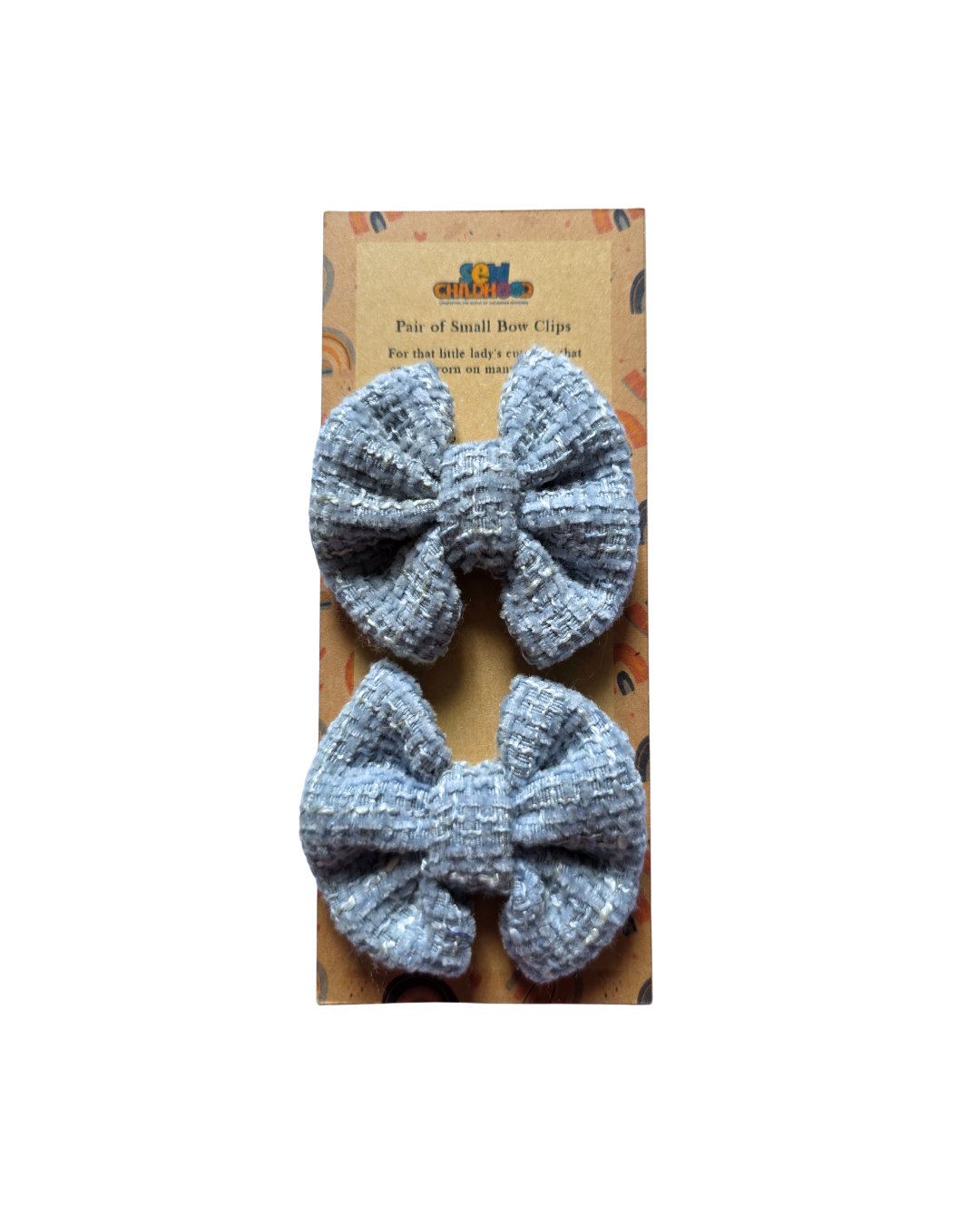 Pair of Small Bow Clips