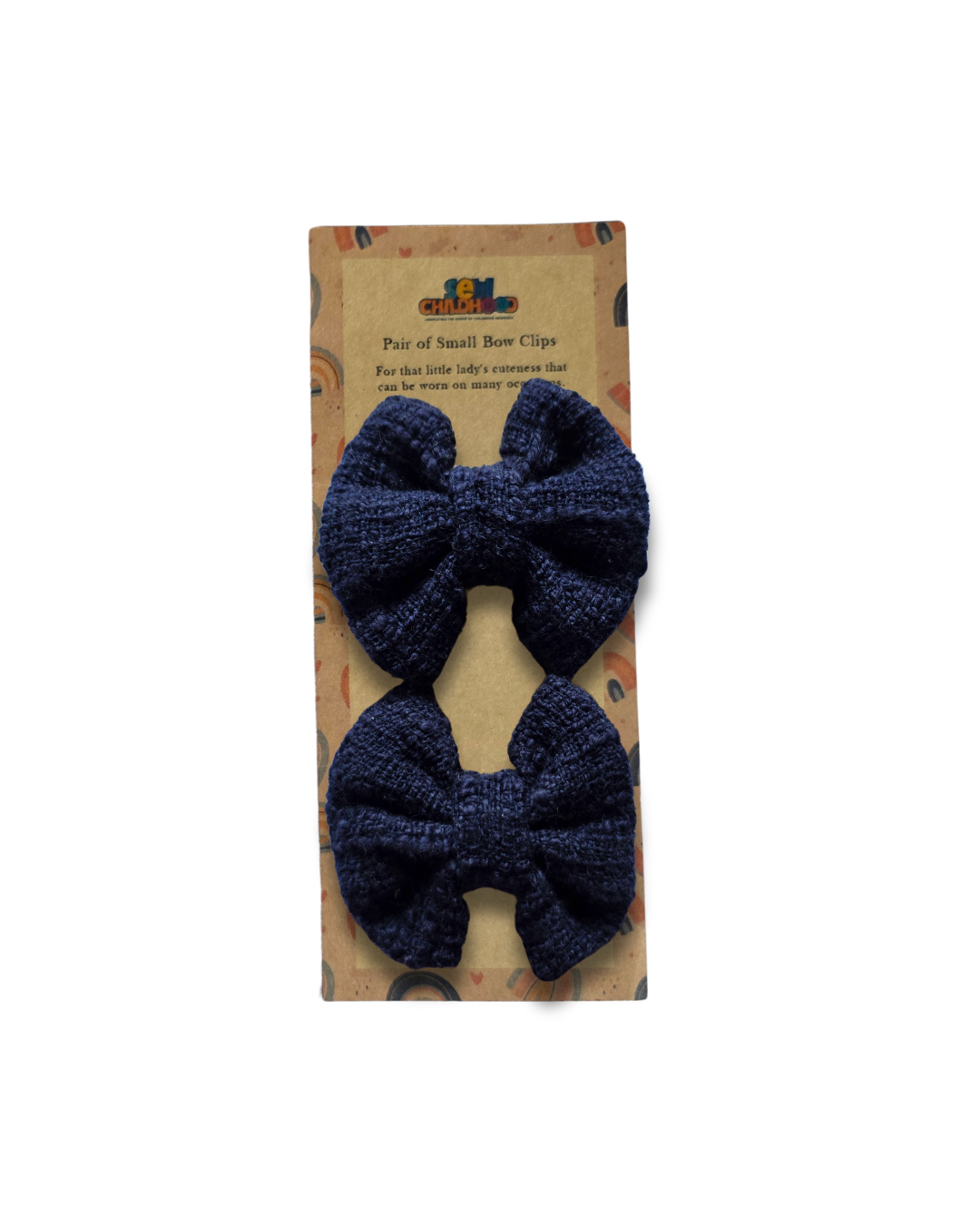 Pair of Small Bow Clips
