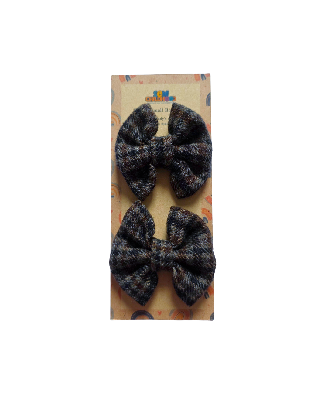 Pair of Small Bow Clips