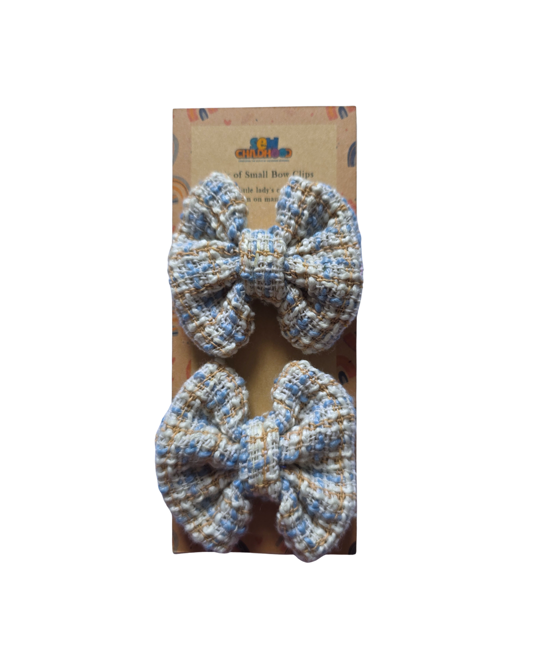 Pair of Small Bow Clips