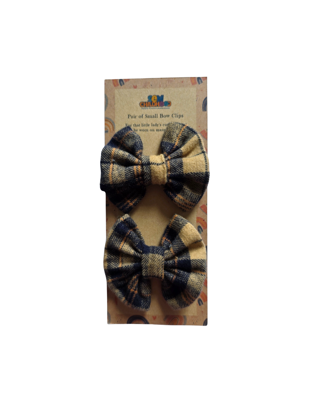 Pair of Small Bow Clips