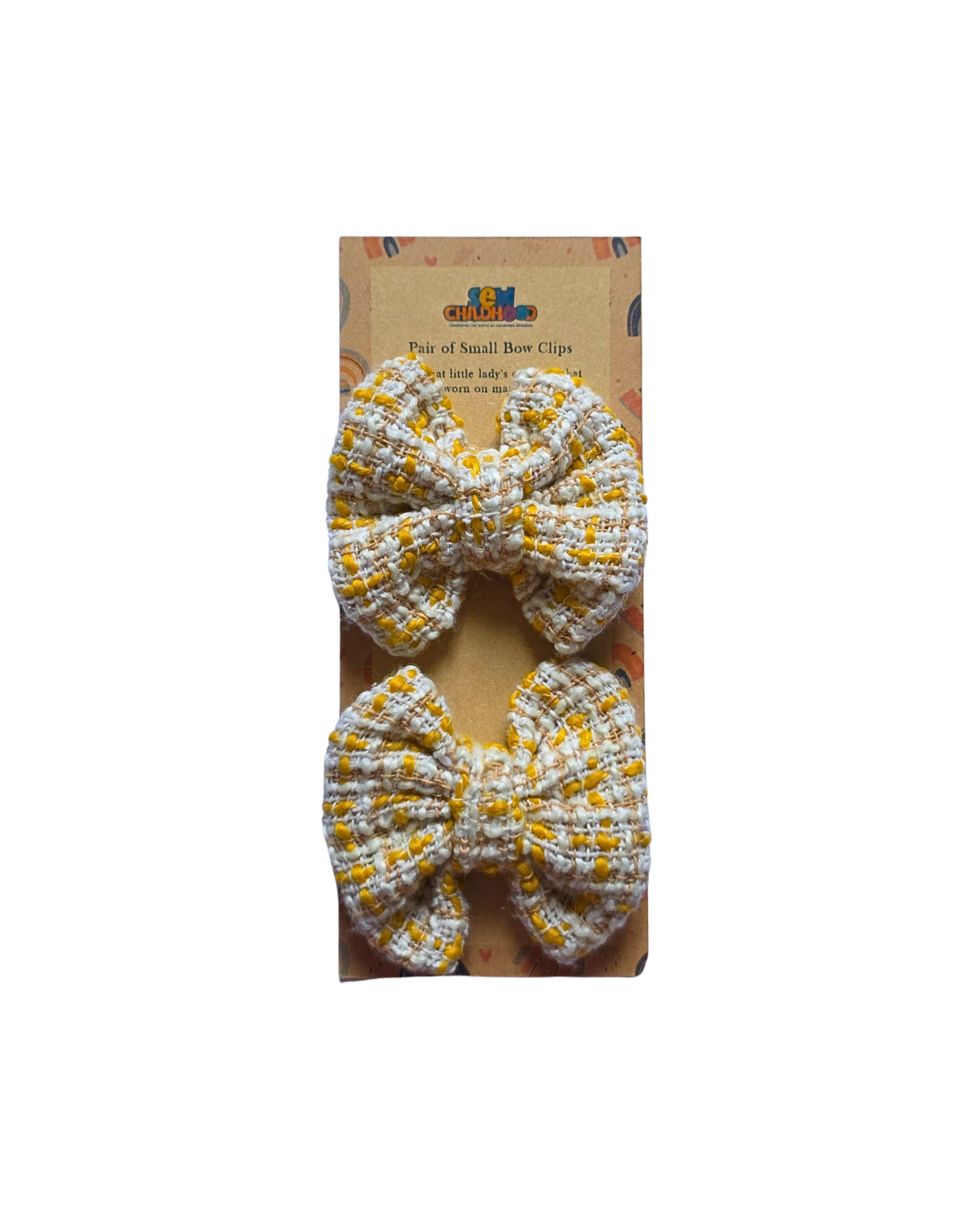 Pair of Small Bow Clips